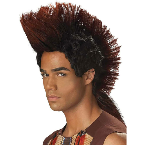 California Men's Indian Warrior Wig
