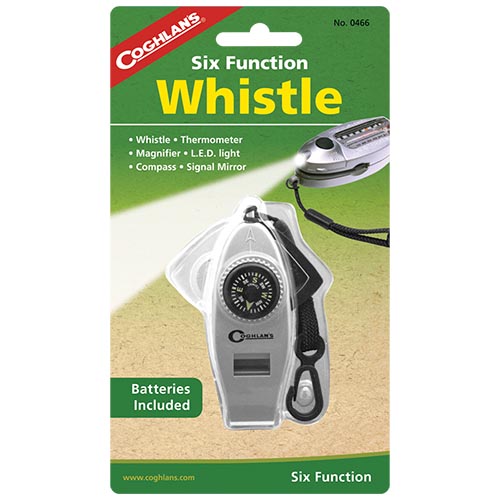 Coghlans 0466 Six Function Whistle