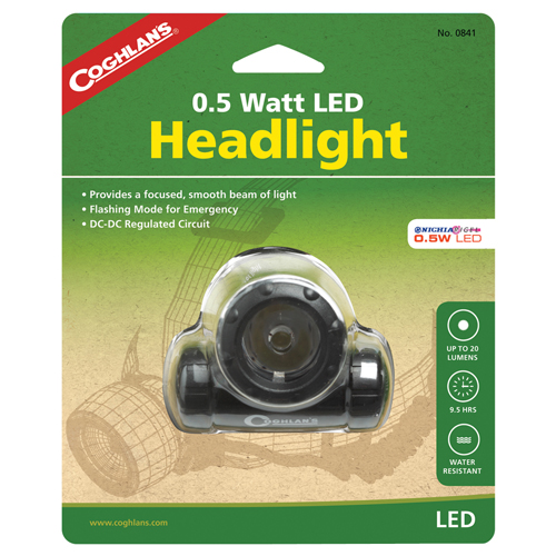 Coghlans 0841 0.5 Watt LED Headlight