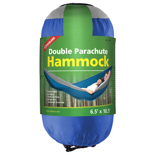 Coghlans Double Parachute Hammock Blue/Grey