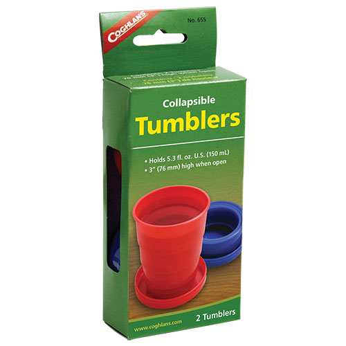 Coghlans 655 2 Pack Collapsible Tumblers