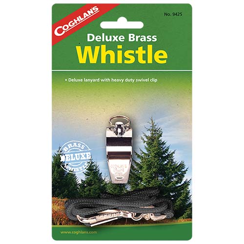 Coghlans 9425 Brass Whistle