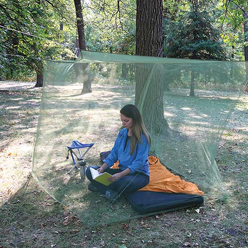 Coghlans 9765 DBL Green Mosquito Net