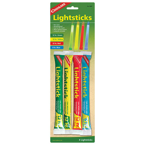 Coghlans 9845 Assorted 4 Pack Lightsticks