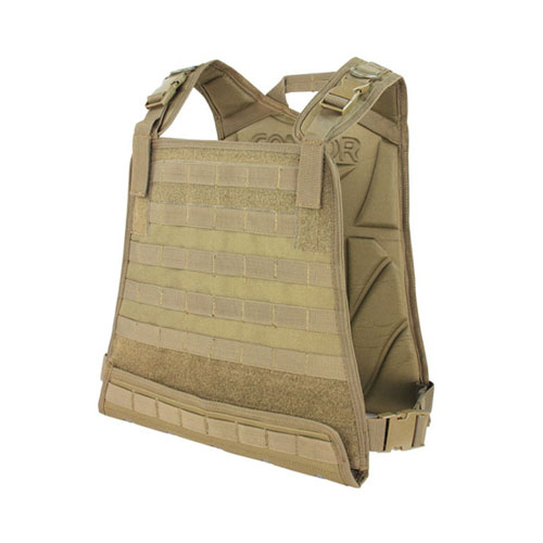 Condor Tan Compact Plate Carrier