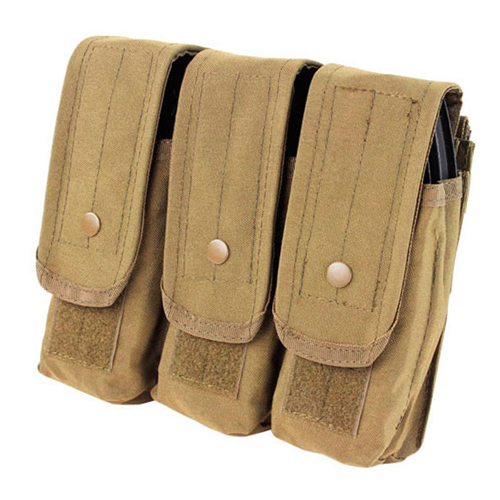 Condor Triple Ar-Ak Mag Pouch - Tan