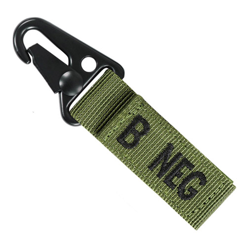 Condor Blood Type Key Chain