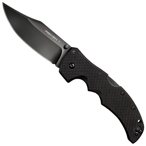 Recon 1 CTS XHP Steel Clip Point Folding Blade Knife 