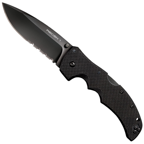 Recon 1 CTS XHP Steel Spear Point Folding Blade Knife 