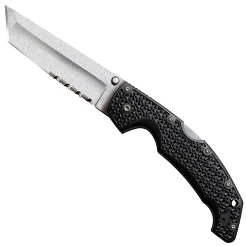 Large Voyager 4 Inch Stonewash Tanto Folder Blade Knife