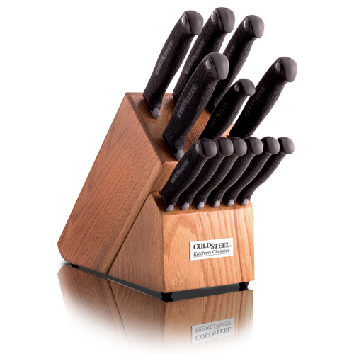 Cold Steel Kitchen Classics Oak Block Stand