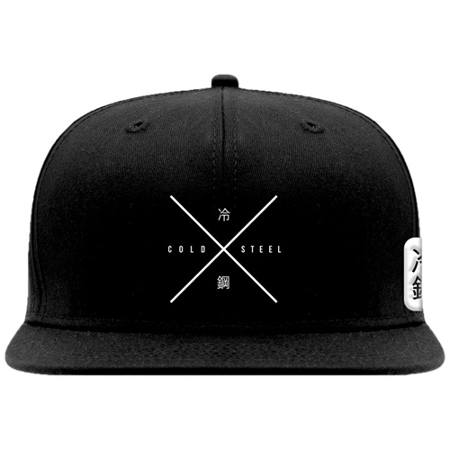 Cold Steel Embroidered Classic Stylish Hat - Black