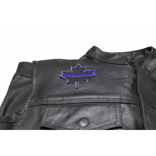 Canadian Maple Embroidered Leaf Patch