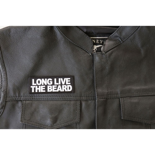 Long Live The Beard Patch