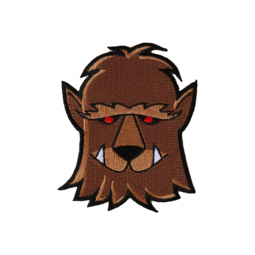 Wacky Wolf Patch - 2.9x3.5 Inch