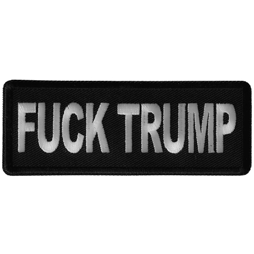 Iron-On F*ck Trump Patch