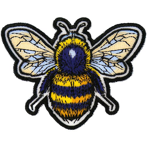 Bee Twill Fabric Patch