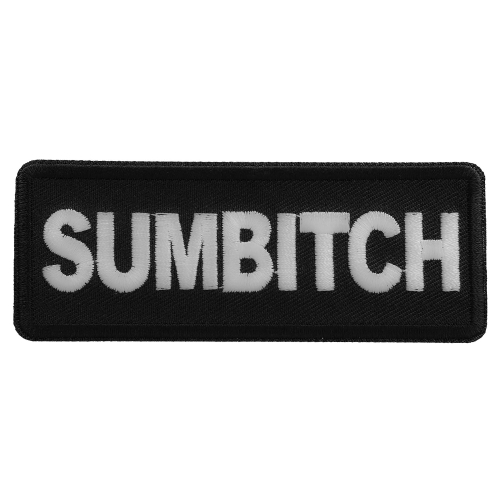 Cheap Place Sum**tch Embroidered Sew-On Patch
