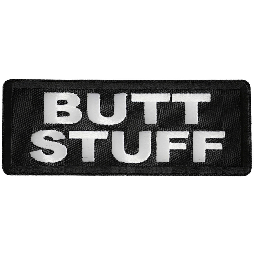 Butt Stuff Twill Fabric Patch