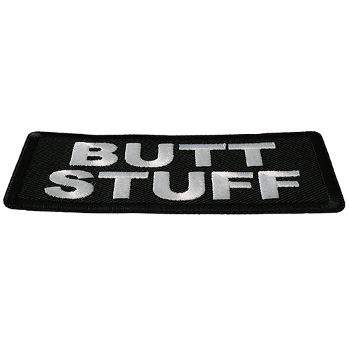 Butt Stuff Twill Fabric Patch
