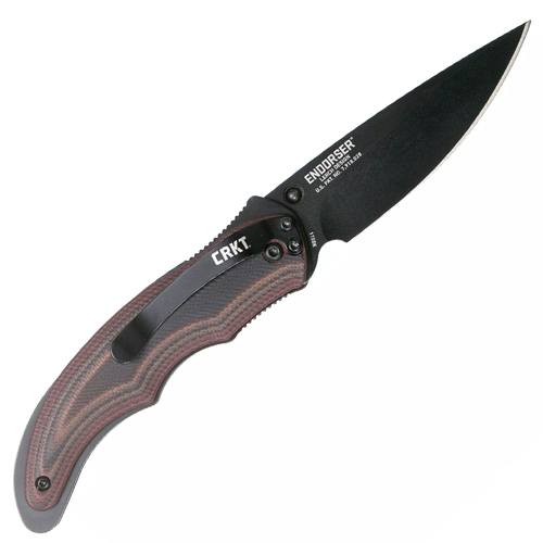 CRKT Endorser Drop Point OutBurst Folding Knife