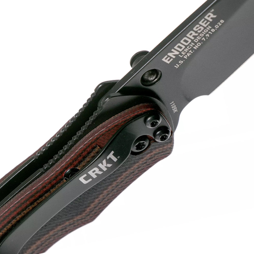 CRKT Endorser Drop Point OutBurst Folding Knife