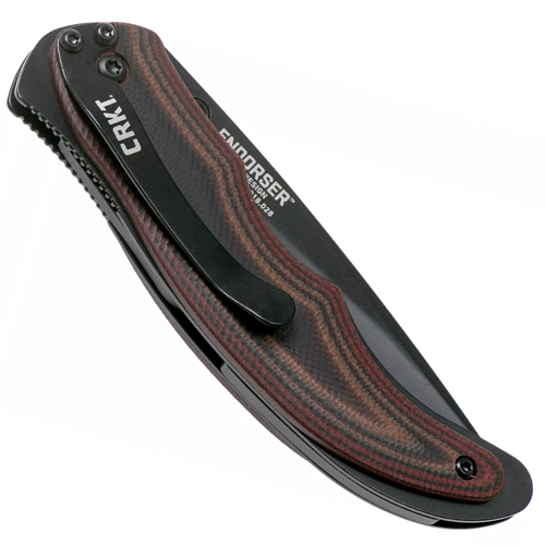 CRKT Endorser Drop Point OutBurst Folding Knife