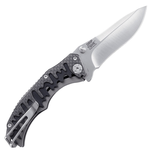 CRKT Drip Tighe Black G10 Handle Folding knife