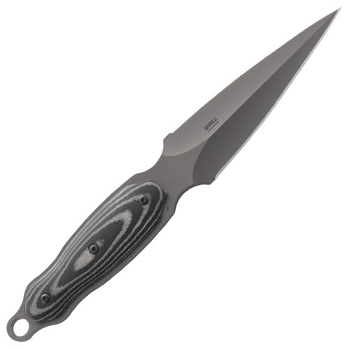 Shrill Titanium Nitride Finish Blade Boot Knife