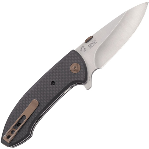 CRKT Avant Satin Plain Blade Folding Knife
