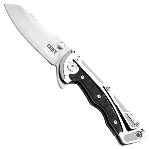 CRKT Graphite Klecker Lock Folding Knife