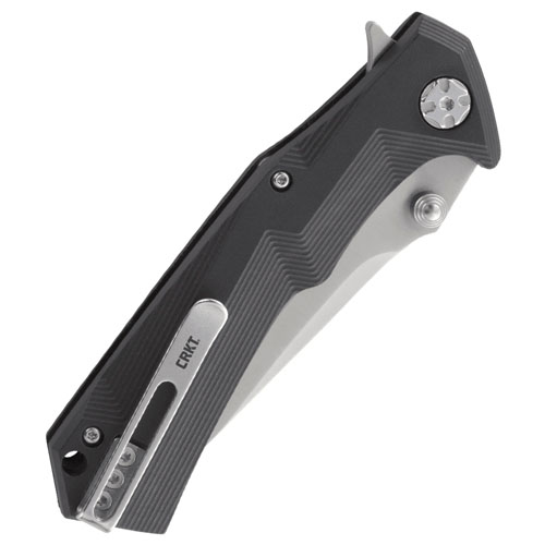 CRKT Tighe Tac Button Lock Folding Blade Knife