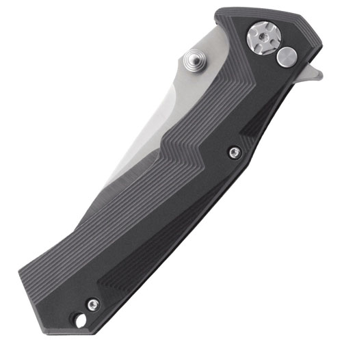 CRKT Tighe Tac Button Lock Folding Blade Knife