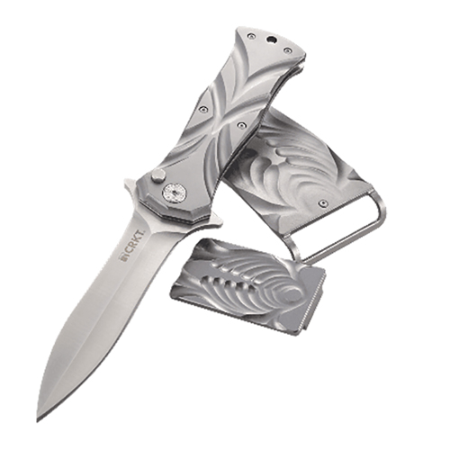 CRKT Tighe Dye Folding Knife w/ Money Clip