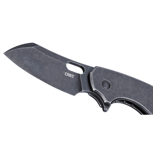 Pilar Large Folding Knife - Plain Edge - Black