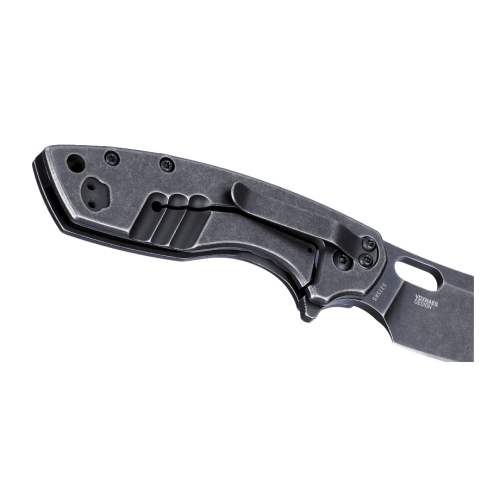 Pilar Large Folding Knife - Plain Edge - Black