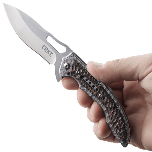 CRKT Ikoma Fossil Folding Blade Knife