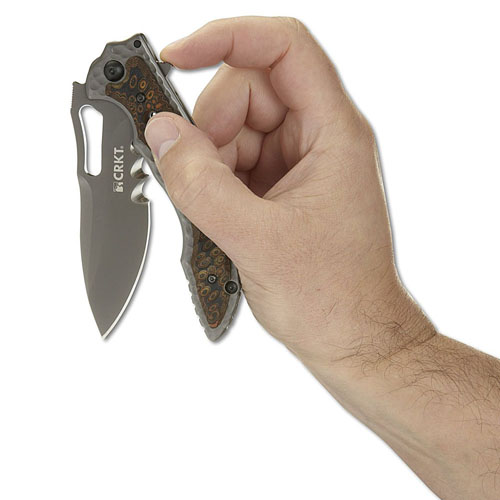 CRKT Ikoma Fossil Folding Knife