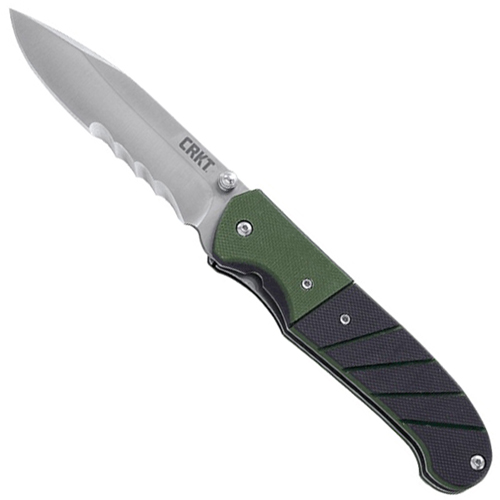 CRKT Ignitor G10 Handle Folding Blade Knife