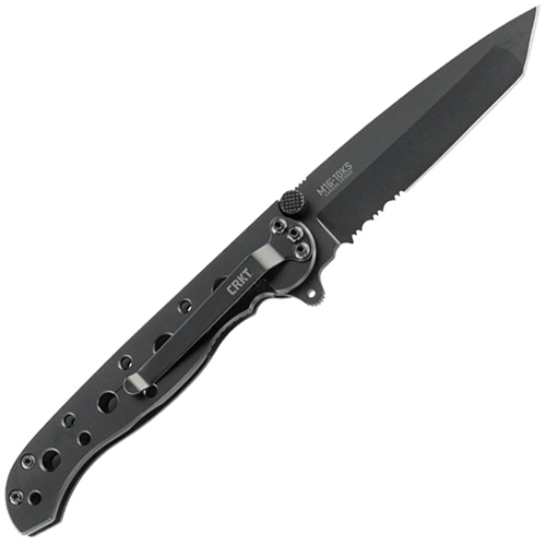 CRKT M16 Tanto 3 Inch Half Serrated Blade Folding Knife