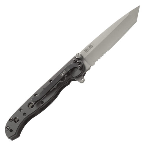 CRKT M16 Tanto 3 Inch Half Serrated Blade Folding Knife