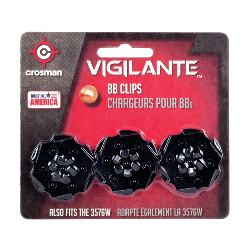 Crossman Vigilante Spare Magazine 6rd BB Clip - Set of 3