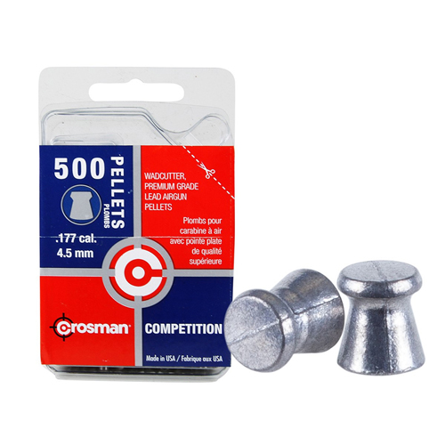Crosman .177 Wadcutter Pellets 500 Count