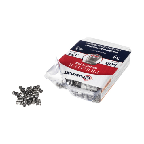 Crosman Premier Wadcutter 500 Count .177 7.4 Grain Pellets