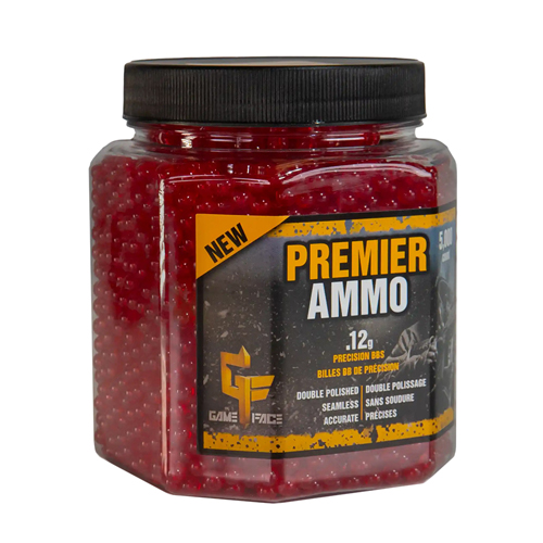 Game Face 0.12g Airsoft BBs 5000 Count