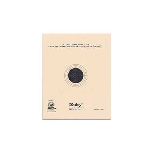 Daisy Official NRA 10-Meter Pellet Target
