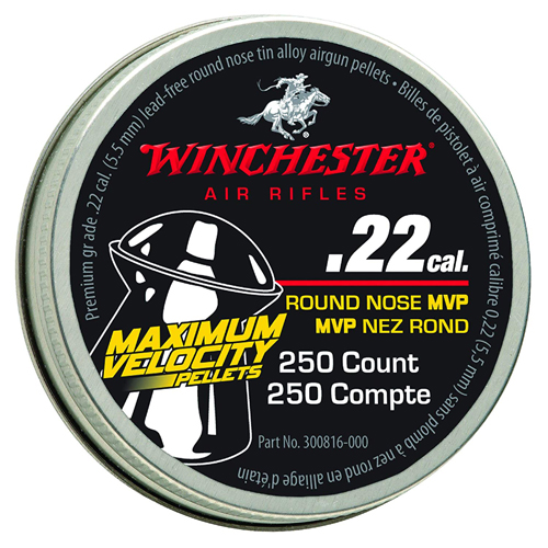 Winchester .22 Cal. Hyper Velocity Pellet 250 Tin