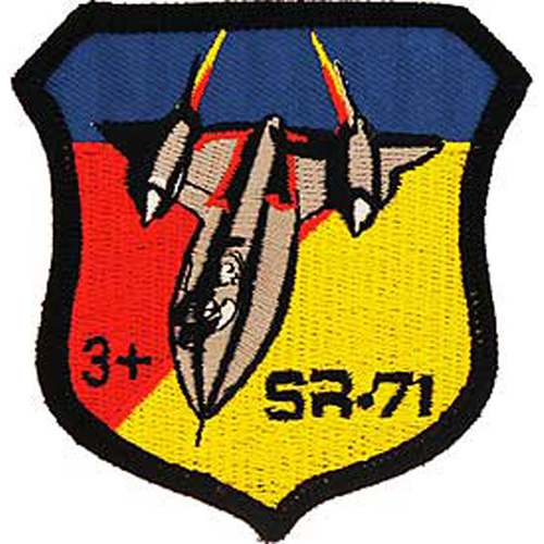 Patch-Usaf Sr-71 Shield Patch-Usaf Sr-71 Shield