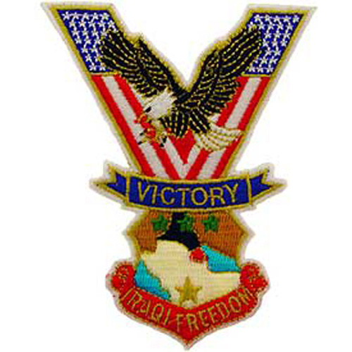 Patch-Iraqi Freed.Victory Patch-Iraqi Freed.Victory