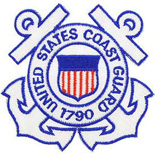 Patch-Uscg Auxiliary Wht Patch-Uscg Auxiliary Wht
